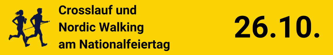 Crosslauf Banner